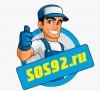 Логотип «SOS92.RU»